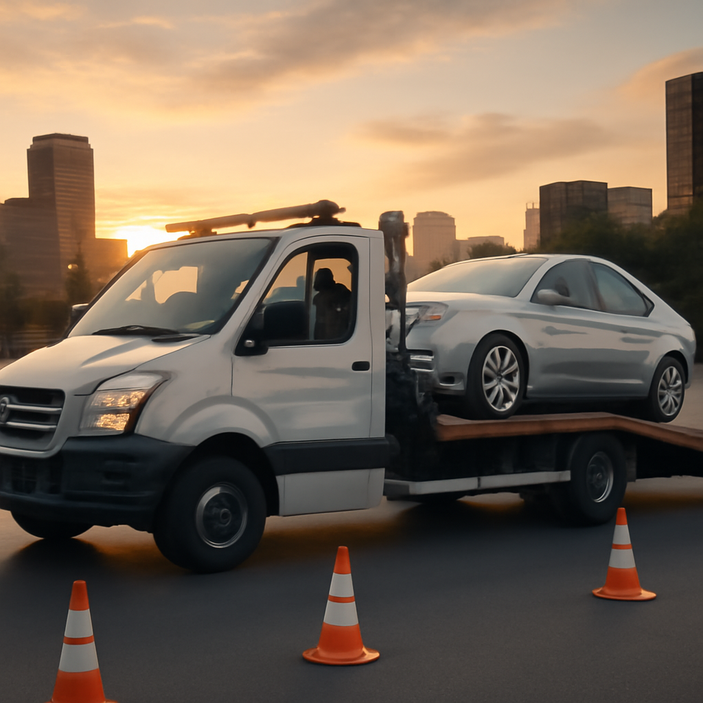 Remorquage vers un garage partenaire